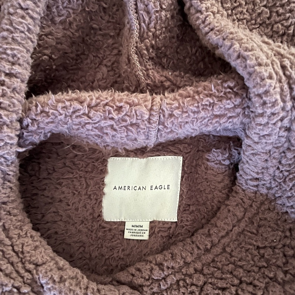 Cozy Pink Sherpa Hoodie - Picture 3 of 3
